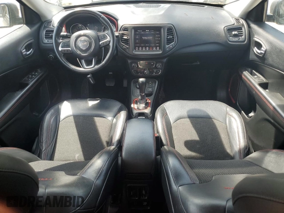 2019 Jeep Compass Trailhawk with VIN 3C4NJDDB9KT668729, listed as a Copart auction lot 51671255 with 116,398 mi miles and Clean Title. Bid and sale history available at DreamBid. Image 8.