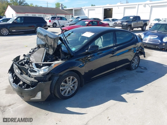 2014 Hyundai Elantra SE with VIN KMHDH4AE3EU142351, listed as a IAAI auction lot 41751974 with 144,139 mi miles. Bid and sale history available at carsss.com. Image 17.