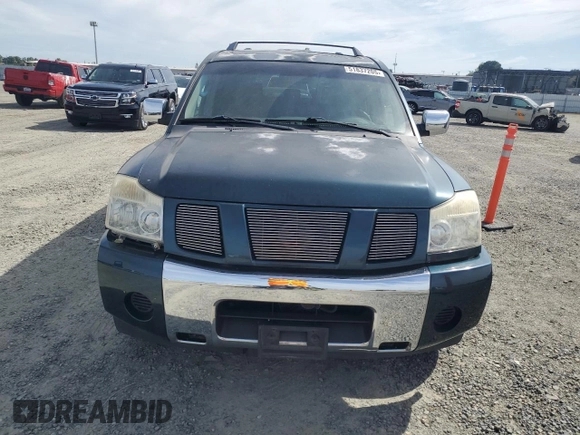 2007 Nissan Armada SE z VIN 5N1AA08A17N716168, wystawiony jako Copart lot #51837205 z przebiegiem 146 962 mil mil oraz Czysty tytuł • Clean title. Historia ofert i sprzedaży dostępna na DreamBid. Obrazek 5.