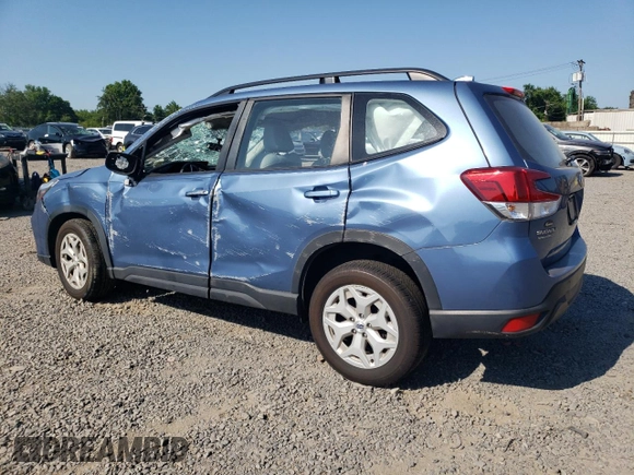 2021 Subaru Forester with VIN JF2SKADC0MH584163, listed as a Copart auction lot 62375425 with 58,286 mi miles and Salvage title. Bid and sale history available at DreamBid. Image 2.