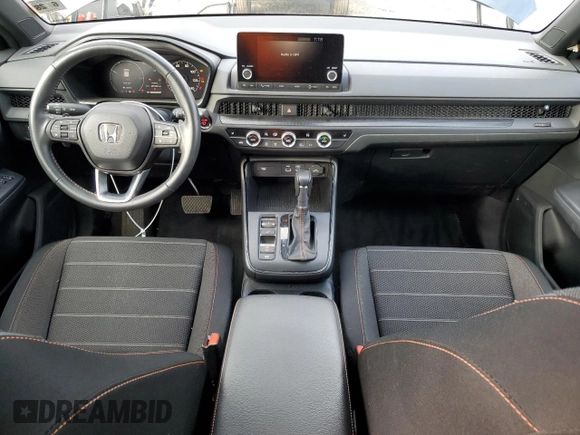 2023 Honda CR-V Sport with VIN 7FARS6H51PE040933, listed as a Copart auction lot 86727254 with 9,302 mi miles and Salvage Title. Bid and sale history available at DreamBid. Image 8.