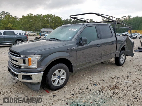 2020 Ford F-150 XL with VIN 1FTEW1CP5LKE35821, listed as a Copart auction lot 58717205 with 69,973 mi miles and Salvage title. Bid and sale history available at DreamBid. Image 1.