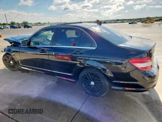 2008 Mercedes-Benz C 300 Sport with VIN WDDGF54X88F091986, listed as a Copart auction lot 59940055 with 156,150 mi miles and Salvage title. Bid and sale history available at DreamBid. Image 2.