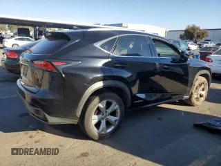 2017 Lexus NX 300h with VIN JTJBJRBZ4H2052654, listed as a Copart auction lot 82827884 with 125,711 mi miles and Salvage Title. Bid and sale history available at DreamBid. Image 3.