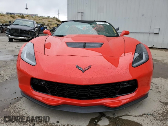 2017 Chevrolet Corvette Z06 3LZ with VIN 1G1YT2D64H5603285, listed as a Copart auction lot 68898003 with 0 mi miles. Bid and sale history available at carsss.com. Image 5.