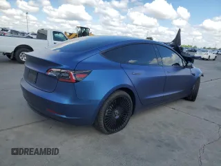 2023 Tesla Model 3 with VIN 5YJ3E1EA8PF626090, listed as a Copart auction lot 56892915 with Not provided miles and Salvage title. Bid and sale history available at DreamBid. Image 3.
