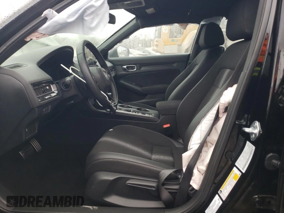 2025 Honda Civic Sport with VIN 2HGFE2F53SH520591, listed as a Copart auction lot 86313234 with 3,150 mi miles and Salvage title. Bid and sale history available at DreamBid. Image 7.
