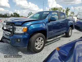 2019 GMC Canyon 4WD SLE with VIN 1GTG6CEN5K1120926, listed as a Copart auction lot 51288955 with 76,995 mi miles and Salvage Title. Bid and sale history available at carsss.com. Image 1.