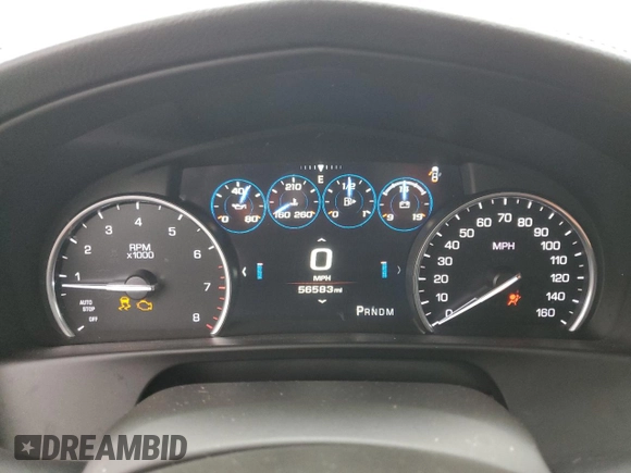2016 Cadillac CT6 Luxury AWD with VIN 1G6KD5RSXGU150587, listed as a Copart auction lot 51260195 with 56,583 mi miles and Salvage Title. Bid and sale history available at carsss.com. Image 9.