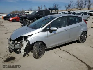 2012 Ford Fiesta SE with VIN 3FADP4EJ0CM156729, listed as a Copart auction lot 48573835 with 74,547 mi miles and Salvage Title. Bid and sale history available at carsss.com. Image 1.