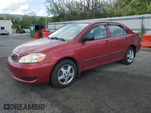 2008 Toyota Corolla CE with VIN 2T1BR32E98C899483, listed as a Copart auction lot 55488275 with 155,884 mi miles and Salvage Title. Bid and sale history available at DreamBid. Image 1.