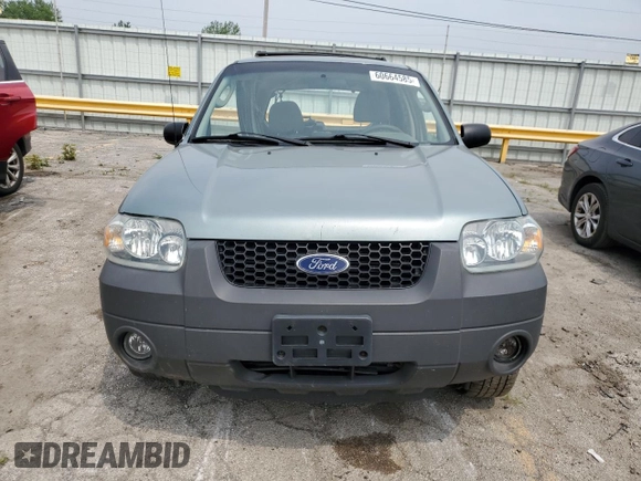 2005 Ford Escape XLT с VIN 1FMYU031X5DA20800, выставлен на аукционе Copart как лот 60664585 с пробегом 152 874 миль миль и Чистый • Clean title. История ставок и продаж доступна на DreamBid. Изображение 5.