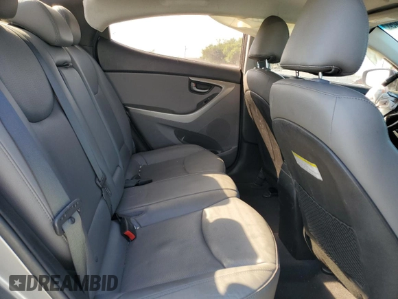 2013 Hyundai Elantra Limited with VIN 5NPDH4AE7DH202368, listed as a Copart auction lot 52707695 with 105,956 mi miles and Salvage Title. Bid and sale history available at DreamBid. Image 11.