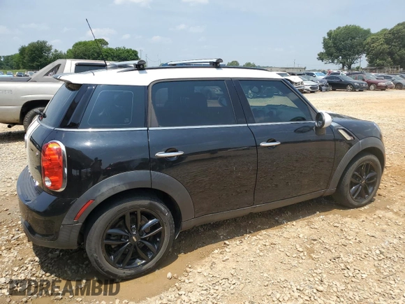 2012 MINI Countryman S with VIN WMWZC3C59CWL87444, listed as a Copart auction lot 59547785 with 147,814 mi miles and Salvage title. Bid and sale history available at DreamBid. Image 3.