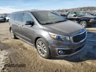 2016 Kia Sedona SX-L with VIN KNDME5C16G6186185, listed as a Copart auction lot 42449365 with 134,760 mi miles and Clean Title. Bid and sale history available at carsss.com. Image 4.