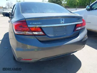 2013 Honda Civic Sdn LX with VIN 19XFB2F53DE260019, listed as a IAAI auction lot 41982113 with 373,108 mi miles. Bid and sale history available at carsss.com. Image 19.