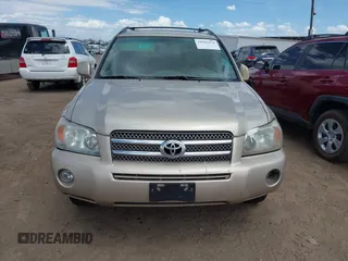 2007 Toyota Highlander Hybrid with VIN JTEGW21A570019035, listed as a IAAI auction lot 42042174 with 1 mi miles. Bid and sale history available at carsss.com. Image 6.