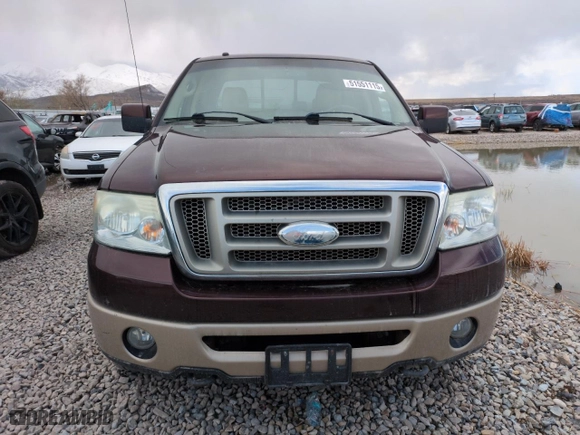 2008 Ford F-150 XLT with VIN 1FTPW14V28KB71888, listed as a Copart auction lot 51551115 with 181,482 mi miles and Clean Title. Bid and sale history available at carsss.com. Image 5.
