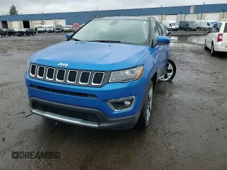 2019 Jeep Compass Limited z VIN 3C4NJDCB7KT647945, wystawiony jako Copart lot #56949725 z przebiegiem 41 892 mil mil oraz Czysty tytuł • Clean title. Historia ofert i sprzedaży dostępna na DreamBid. Obrazek 14.