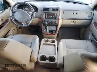 2002 Kia Sedona LX with VIN KNDUP131426217512, listed as a Copart auction lot 80928774 with 163,176 mi miles and Salvage Title. Bid and sale history available at carsss.com. Image 8.