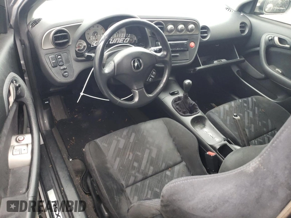 2003 Acura RSX with VIN JH4DC53853S000378, listed as a Copart auction lot 85089944 with 0 mi miles and Salvage Title. Bid and sale history available at carsss.com. Image 8.