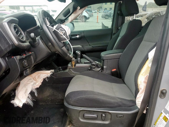 2021 Toyota Tacoma SR5 with VIN 3TMDZ5BN4MM105639, listed as a Copart auction lot 56948395 with Not provided miles and Salvage title. Bid and sale history available at DreamBid. Image 7.
