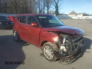 2020 Kia Soul S with VIN KNDJ23AU8L7059682, listed as a Copart auction lot 86647124 with 91,186 mi miles and Salvage Title. Bid and sale history available at carsss.com. Image 4.