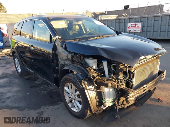 2018 Kia Sorento LX with VIN 5XYPG4A59JG368796, listed as a IAAI auction lot 41321385 with 78,308 mi miles and . Bid and sale history available at DreamBid. Image 1.