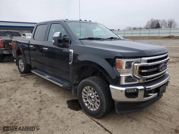 2020 Ford Super Duty F-250 SRW XL with VIN 1FT7W2BN6LEE42600, listed as a Copart auction lot 81803313 with 162,326 mi miles and Salvage Title. Bid and sale history available at carsss.com. Image 4.