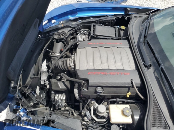 2016 Chevrolet Corvette 1LT with VIN 1G1YB2D79G5118053, listed as a Copart auction lot 64128375 with 14,060 mi miles and Salvage title. Bid and sale history available at DreamBid. Image 11.