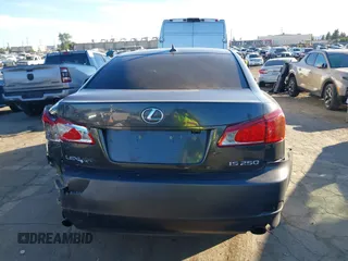 2009 Lexus IS 250 with VIN JTHBK262195092435, listed as a IAAI auction lot 40872640 with 245,143 mi miles. Bid and sale history available at carsss.com. Image 16.
