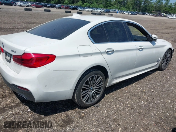 2018 BMW 5 Series 530i xDrive with VIN WBAJA7C50JG907628, listed as a IAAI auction lot 42646818 with 100,215 mi miles and . Bid and sale history available at DreamBid. Image 4.