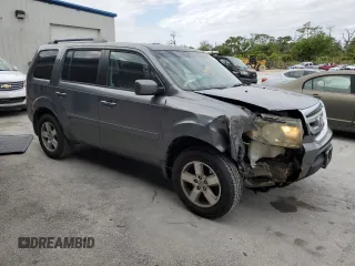 2011 Honda Pilot EX-L with VIN 5FNYF3H71BB033355, listed as a Copart auction lot 49163485 with 197,092 mi miles and Non Repairable. Bid and sale history available at DreamBid. Image 4.
