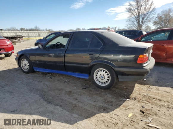 1994 BMW 3 Series 325i with VIN WBACB332XRFE16573, listed as a Copart auction lot 83412134 with 99,320 mi miles and Salvage Title. Bid and sale history available at carsss.com. Image 2.