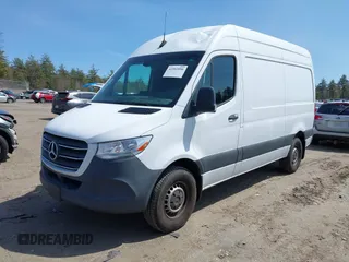 2019 Mercedes-Benz Sprinter Cargo with VIN WD3PF0CD4KT003734, listed as a IAAI auction lot 41992890 with 68,378 mi miles. Bid and sale history available at carsss.com. Image 17.