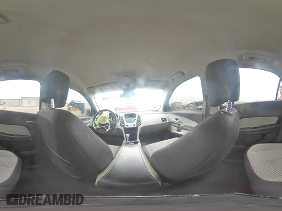 2012 Chevrolet Equinox 2LT with VIN 2GNFLNE51C6318845, listed as a Copart auction lot 51988355 with 156,861 mi miles and Salvage Title. Bid and sale history available at DreamBid. Image 14.