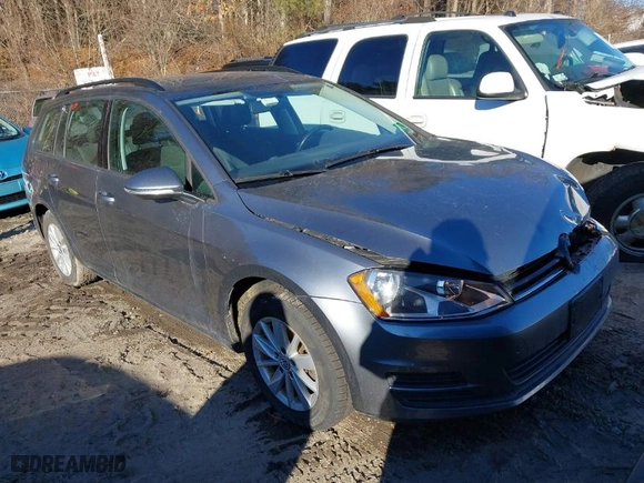 2016 Volkswagen Golf SportWagen TSI S with VIN 3VWC17AU4GM521893, listed as a IAAI auction lot 41509765 with 106,226 mi miles. Bid and sale history available at carsss.com. Image 1.
