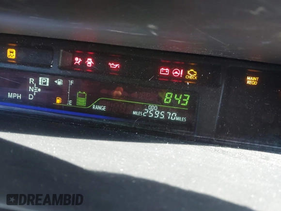 2014 Toyota Prius Two z VIN JTDZN3EU7EJ014081, wystawiony jako IAAI lot #42087904 z przebiegiem 259 570 mil mil oraz . Historia ofert i sprzedaży dostępna na DreamBid. Obrazek 15.