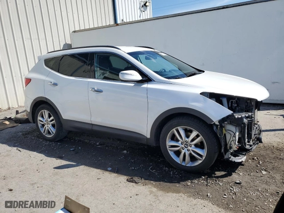 2014 Hyundai Santa Fe Sport Premium with VIN 5XYZUDLA6EG156567, listed as a Copart auction lot 50737645 with 118,736 mi miles and Salvage Title. Bid and sale history available at carsss.com. Image 4.