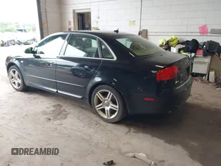 2008 Audi A4 2.0T with VIN WAUDF78E48A076493, listed as a IAAI auction lot 42588126 with 190,373 mi miles and . Bid and sale history available at DreamBid. Image 3.