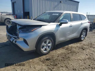 2024 Toyota Highlander LE with VIN 5TDKDRBH5RS542810, listed as a Copart auction lot 65064505 with 20,546 mi miles and Clean title. Bid and sale history available at DreamBid. Image 1.