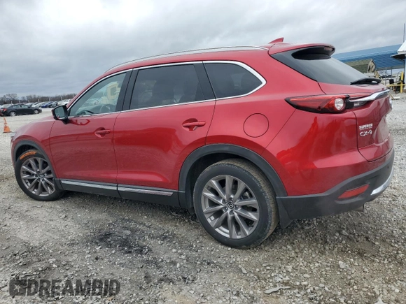 2021 Mazda CX-9 Grand Touring z VIN JM3TCADYXM0512789, wystawiony jako Copart lot #86926704 z przebiegiem 33 578 mil mil oraz Szkoda całkowita • Salvage title. Historia ofert i sprzedaży dostępna na DreamBid. Obrazek 2.