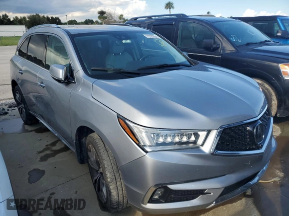 2019 Acura MDX Advance with VIN 5J8YD3H89KL005686, listed as a Copart auction lot 73729064 with 85,222 mi miles and Non repairable. Bid and sale history available at DreamBid. Image 4.