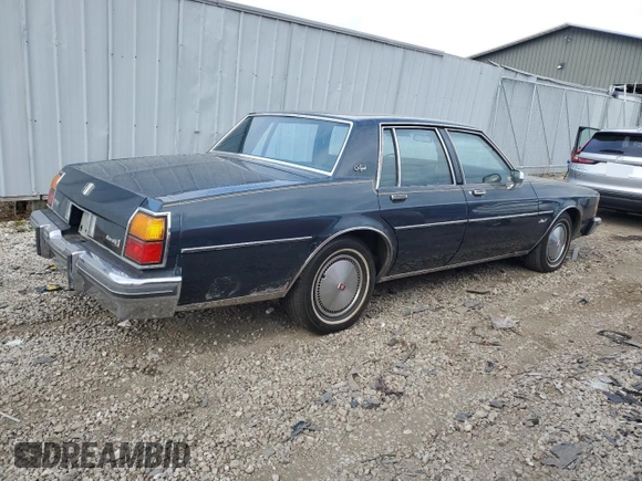 1985 Oldsmobile Delta Royale z VIN 1G3BN69YXF9080322, wystawiony jako Copart lot #78670094 z przebiegiem 58 231 mil mil oraz Tytuł czysty. Historia ofert i sprzedaży dostępna na DreamBid. Obrazek 3.