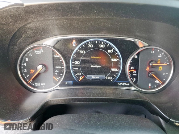 2024 Chevrolet Blazer RS z VIN 3GNKBERSXRS218593, wystawiony jako Copart lot #49293005 z przebiegiem 36 529 mil mil oraz Szkoda całkowita • Salvage title. Historia ofert i sprzedaży dostępna na DreamBid. Obrazek 9.