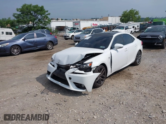 2015 Lexus IS 250 with VIN JTHBF1D2XF5046910, listed as a IAAI auction lot 42621534 with 79,155 mi miles and . Bid and sale history available at DreamBid. Image 18.