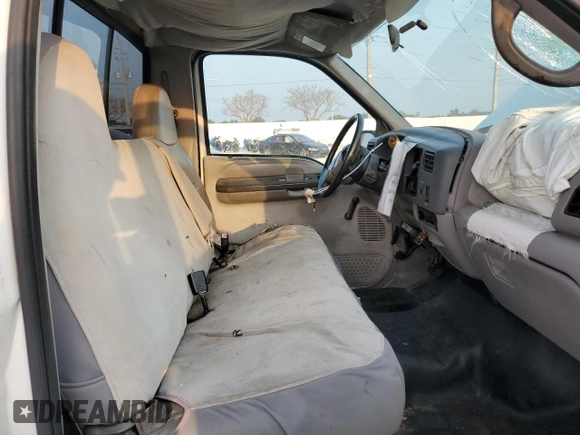 2000 Ford Super Duty F-250 XL with VIN 1FTNF21F7YEA97991, listed as a Copart auction lot 54577544 with 82,036 mi miles and Salvage Title. Bid and sale history available at carsss.com. Image 10.