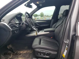 2017 BMW X5 xDrive50i with VIN 5UXKR6C30H0U13764, listed as a Copart auction lot 54575335 with 27,539 mi miles and Salvage title. Bid and sale history available at DreamBid. Image 7.
