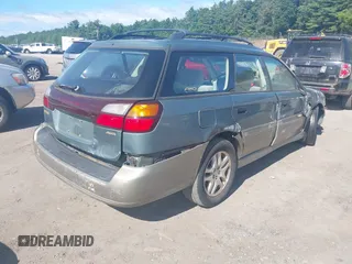 2000 Subaru Legacy Outback with VIN 4S3BH6754Y6636807, listed as a IAAI auction lot 42553174 with Not provided miles and . Bid and sale history available at DreamBid. Image 4.