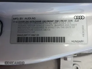 2015 Audi A3 2.0 TDI Premium Plus with VIN WAUCJGFF1F1084120, listed as a Copart auction lot 73802674 with 0 mi miles and Salvage Title. Bid and sale history available at carsss.com. Image 13.